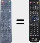 Comando &agrave; dist&acirc;ncia substituto de REMCON1944