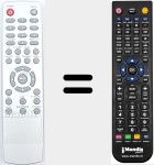 Comando &agrave; dist&acirc;ncia substituto de REMCON1966