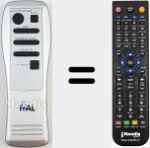 Comando &agrave; dist&acirc;ncia substituto de REMCON2113