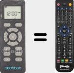 Comando &agrave; dist&acirc;ncia substituto de REMCON2128