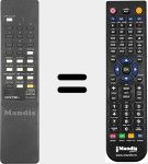 Comando &agrave; dist&acirc;ncia substituto de RR-925