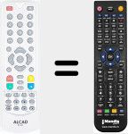 Comando &agrave; dist&acirc;ncia substituto de RT-007