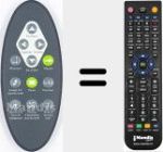 Comando &agrave; dist&acirc;ncia substituto de RVC1