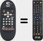 Comando &agrave; dist&acirc;ncia substituto de SCI001