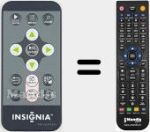 Comando &agrave; dist&acirc;ncia substituto de RM-NSDPF09A