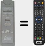 Comando à distância substituto de LASER1750