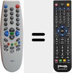 Comando à distância substituto de 12.1 Mica
