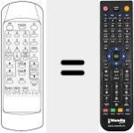 Comando &agrave; dist&acirc;ncia substituto de REMCON865