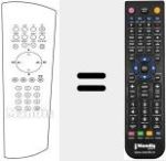 Comando &agrave; dist&acirc;ncia substituto de REMCON592