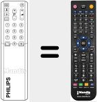 Comando &agrave; dist&acirc;ncia substituto de REMCON851