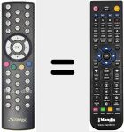 Comando &agrave; dist&acirc;ncia substituto de REMCON823