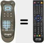 Comando &agrave; dist&acirc;ncia substituto de REMCON825