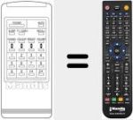 Comando &agrave; dist&acirc;ncia substituto de REMCON1275