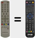 Comando &agrave; dist&acirc;ncia substituto de REMCON084