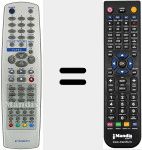 Comando &agrave; dist&acirc;ncia substituto de 6710V00077V