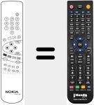 Comando à distância substituto de REMCON1264