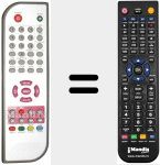 Comando à distância substituto de REMCON1110