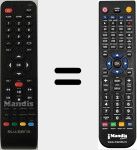 Comando &agrave; dist&acirc;ncia substituto de RC015