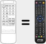 Comando &agrave; dist&acirc;ncia substituto de RCF05