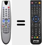 Comando &agrave; dist&acirc;ncia substituto de REMCON1347