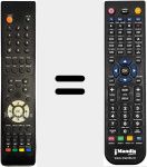 Comando &agrave; dist&acirc;ncia substituto de COB001