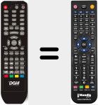 Comando &agrave; dist&acirc;ncia substituto de AR128
