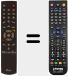 Comando &agrave; dist&acirc;ncia substituto de REMCON163