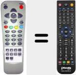 Comando &agrave; dist&acirc;ncia substituto de REMCON653