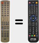 Comando à distância substituto de REMCON1103