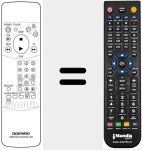 Comando &agrave; dist&acirc;ncia substituto de REMCON828
