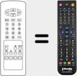 Comando &agrave; dist&acirc;ncia substituto de RC2134