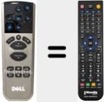 Comando à distância substituto de TSFM-IR01