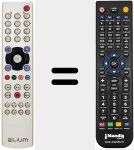 Comando &agrave; dist&acirc;ncia substituto de REMCON577