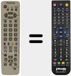 Comando &agrave; dist&acirc;ncia substituto de EUR511320