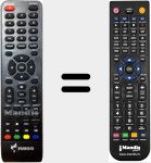 Comando &agrave; dist&acirc;ncia substituto de Fuego3