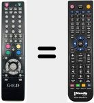 Comando &agrave; dist&acirc;ncia substituto de REMCON092