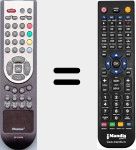 Comando &agrave; dist&acirc;ncia substituto de EN21636A