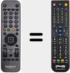 Comando à distância substituto de RMG10 (0320200096)