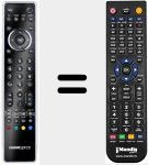 Comando &agrave; dist&acirc;ncia substituto de REMCON091