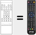 Comando à distância substituto de REMCON1394