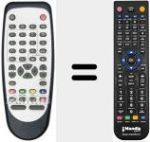 Comando &agrave; dist&acirc;ncia substituto de REMCON212