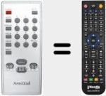 Comando &agrave; dist&acirc;ncia substituto de REMCON1312