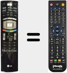 Comando &agrave; dist&acirc;ncia substituto de 6710V00142R