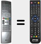 Comando &agrave; dist&acirc;ncia substituto de 6710V00151E