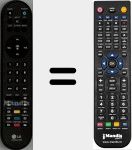 Comando &agrave; dist&acirc;ncia substituto de AKB30377808