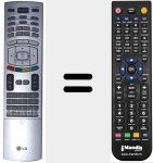 Comando &agrave; dist&acirc;ncia substituto de 6710V00151S