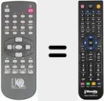 Comando &agrave; dist&acirc;ncia substituto de REMCON796