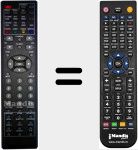 Comando &agrave; dist&acirc;ncia substituto de KLCD3230