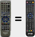 Comando &agrave; dist&acirc;ncia substituto de N2QAKB000028