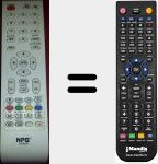 Comando &agrave; dist&acirc;ncia substituto de RC05W